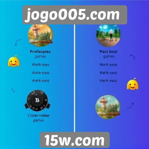 Comparativo entre plataformas de jogos e jogo005.com